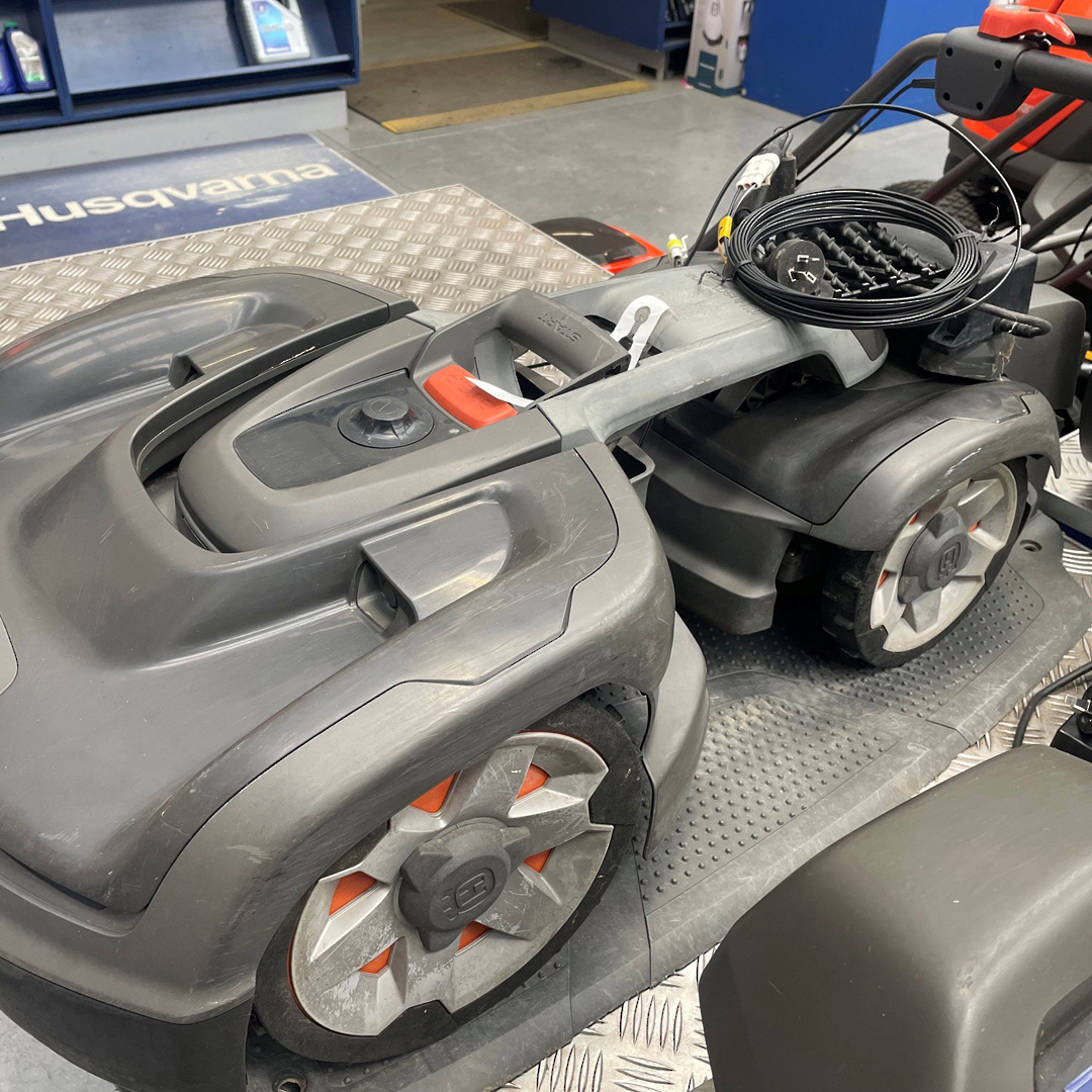 USED 2021 Husqvarna AM435X AWD Automower image 1